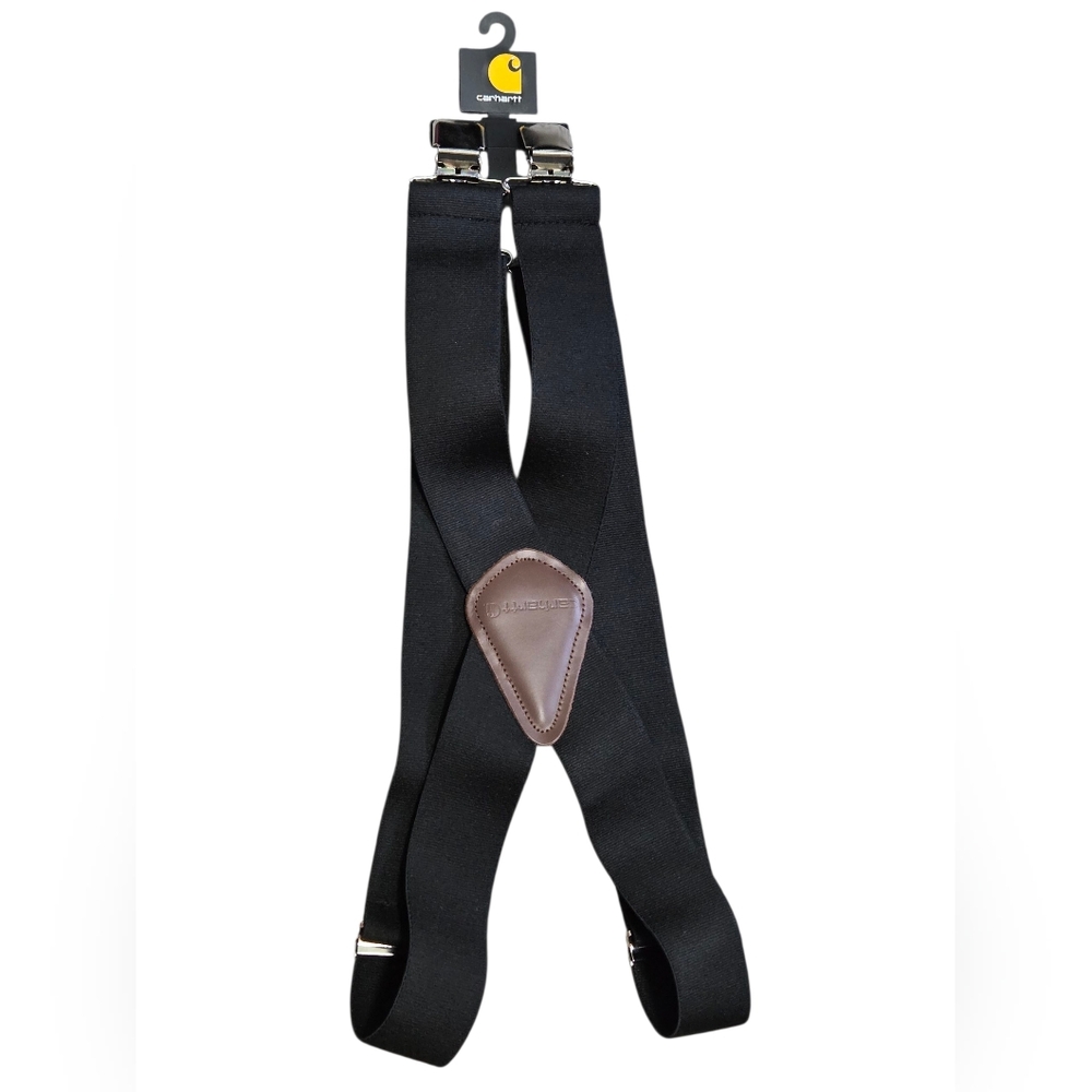 NWT Carhartt Black 52" Suspenders